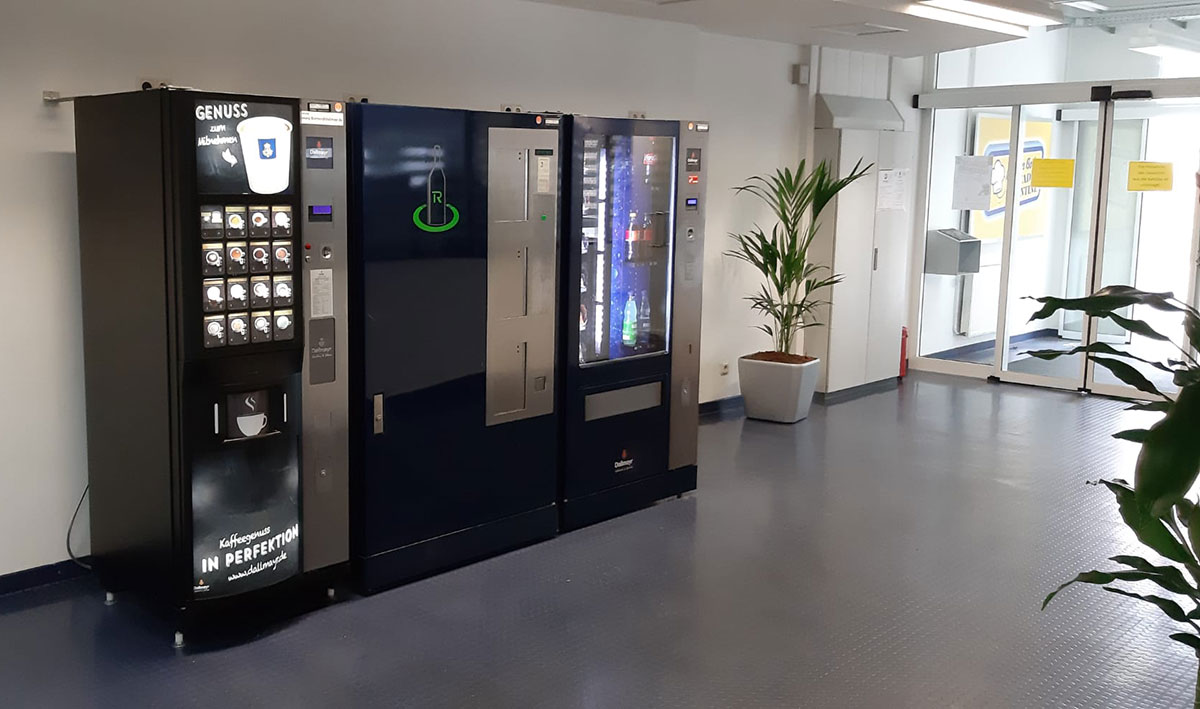 Automat für Getränke zum Mitnehmen